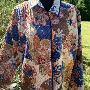Alfred Dunner silk jacket